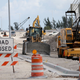 Construction on a $559 million reconstruction project, some of which was being federally funded, at the interchange connecting State Road 826 and S.R. 836, one of the most heavily congested areas in Miami-Dade County, on Feb. 2, 2015, in Miami. President-elect Donald Trump has proposed a $1 trillion infrastructure plan that may help rebuild the nation’s inner cities.
Joe Raedle/Getty Images